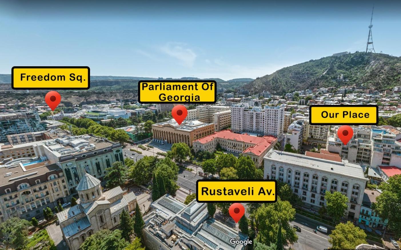 City Center 2Bdr Apartment Near Rustaveli Av. Тбілісі Екстер'єр фото